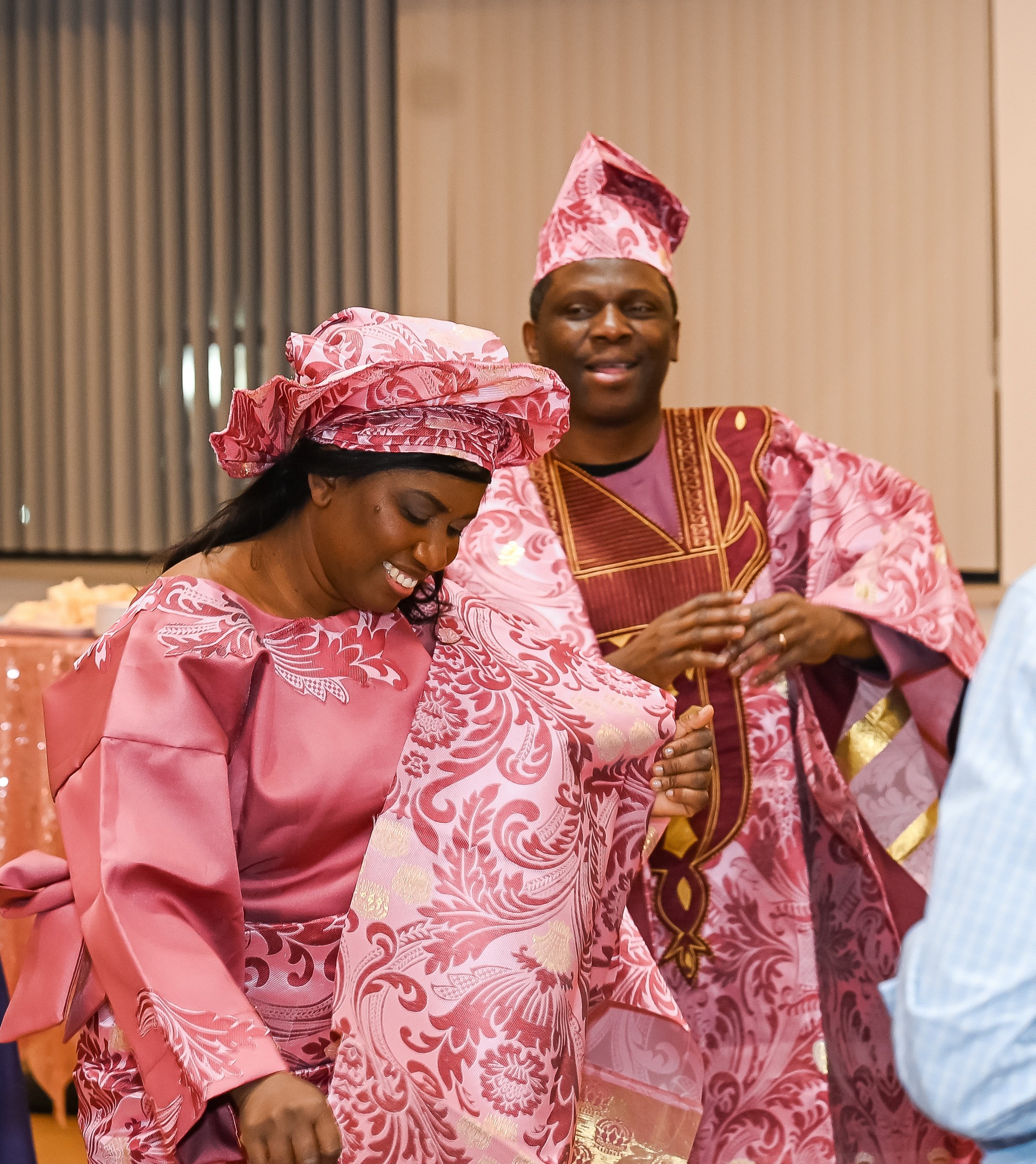 Wedding dancing moment
